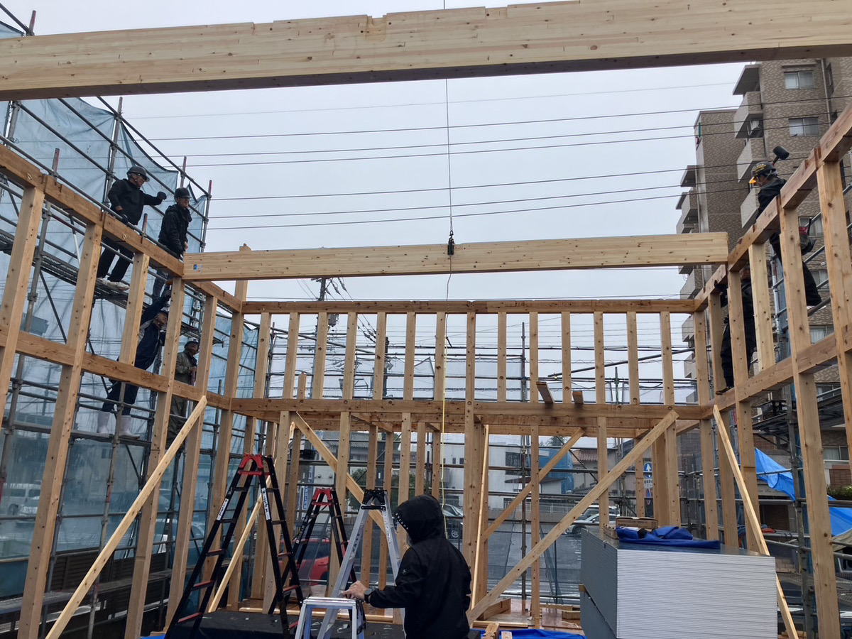 上棟式に参加しました
